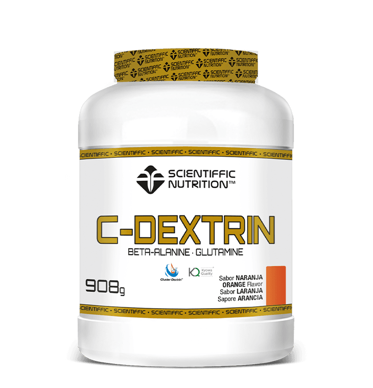 Scientiffic Nutrition Clusterdextrin + Beta Alanine + Glutamine 908 Naranja