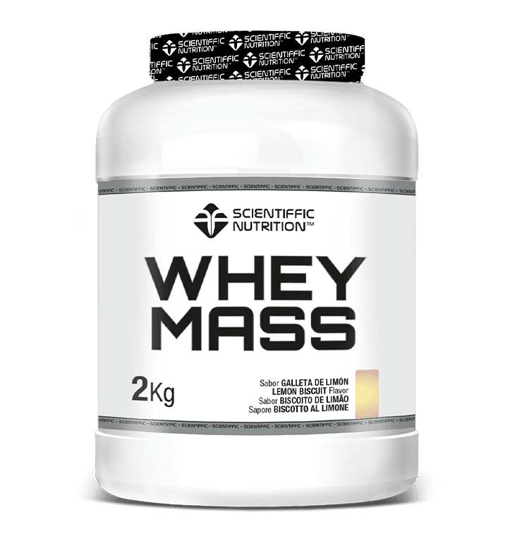 Scientiffic Nutrition Whey Mass 50/50 Digezyme® 2kg Galleta Limón