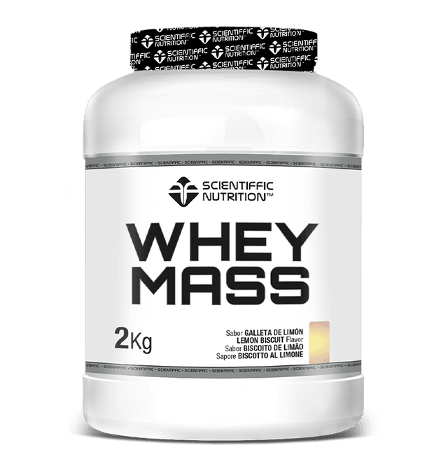 Scientiffic Nutrition Whey Mass 50/50 Digezyme® 2kg Galleta Limón