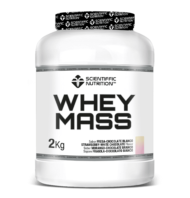 Scientiffic Nutrition Whey Mass 50/50 Digezyme® 2kg Fresa Chocolate Blanco
