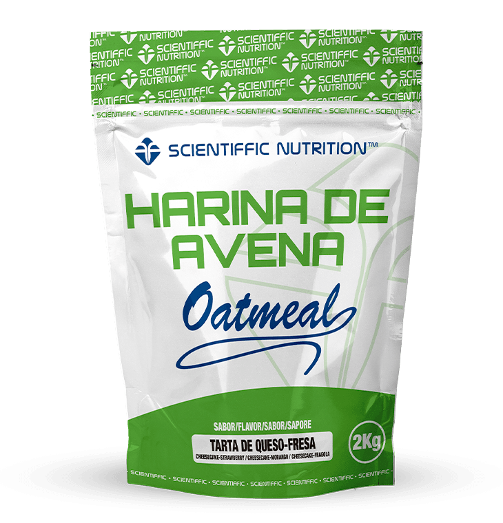 Scientiffic Nutrition Harina de Avena 2kg Fresa tarta de queso