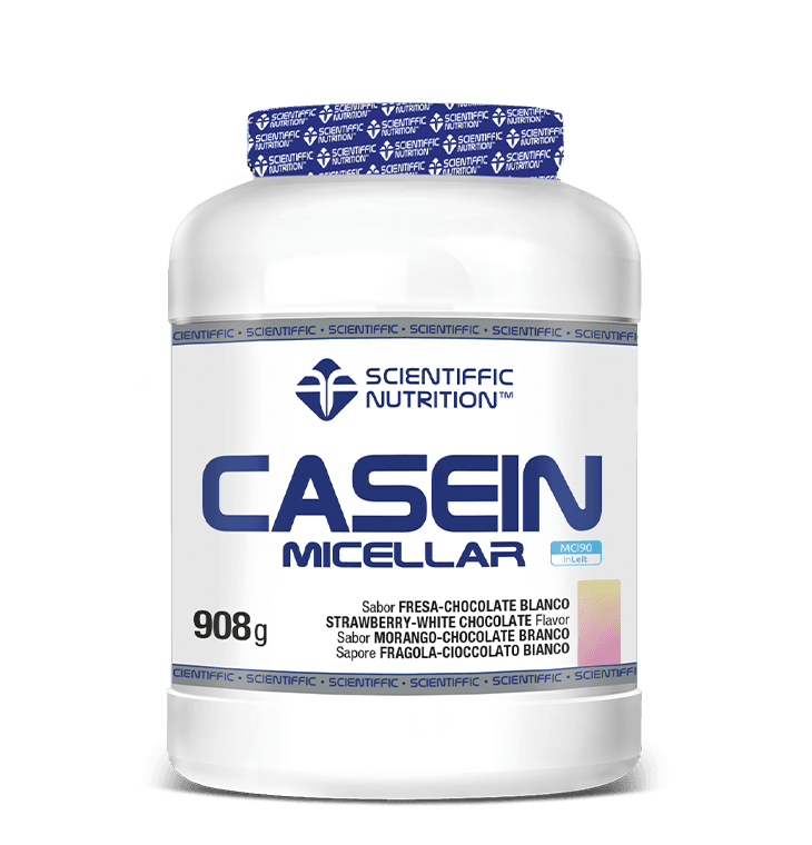 Scientiffic Nutrition Casein Micellar 908g Fresa Chocolate Blanco