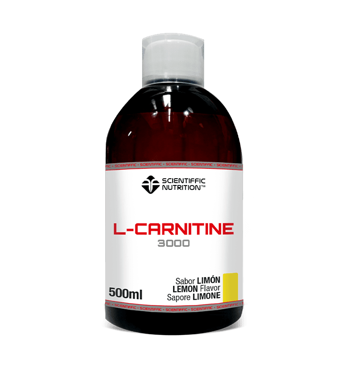 Scientiffic Nutrition L-Carnitine 3000mg 500ml Limón