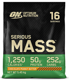 Serious Mass 12 Lb SABORES: Choco Peanut Butter-choco mint-strawberry-