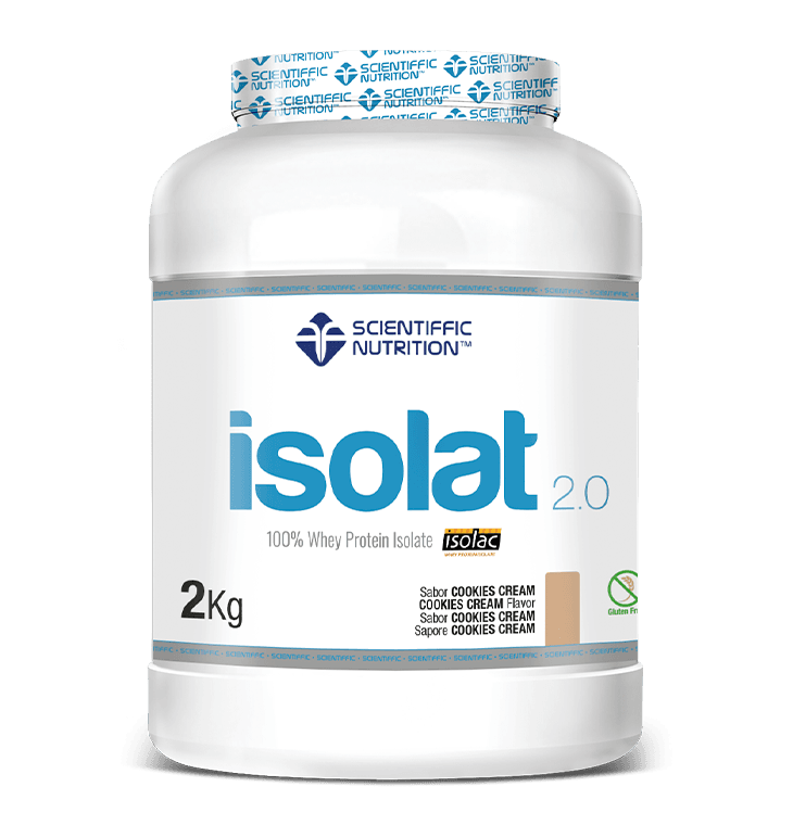 Scientiffic Nutrition Isolat 2.0 Whey Protein Isolac® 2kg Cookies Cream