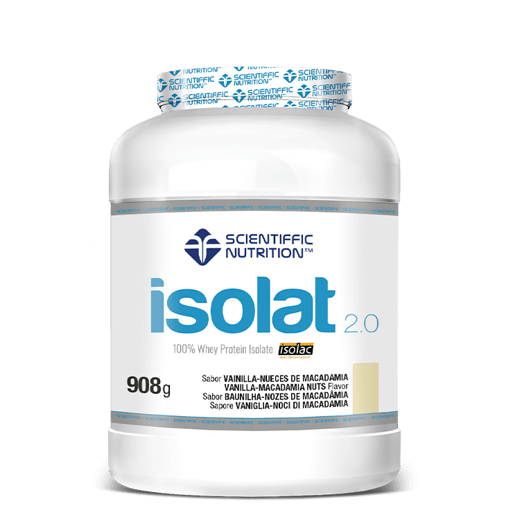 Scientiffic Nutrition Isolat 2.0 Whey Protein Isolac® 908g Vainilla Nueces Macadamia