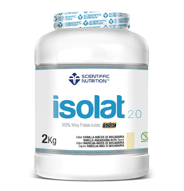 Scientiffic Nutrition Isolat 2.0 Whey Protein Isolac® 2kg Vainilla Nueces Macadamia
