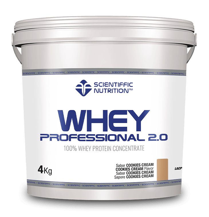 Scientiffic Nutrition Whey Professional 2.0 Lacprodan® Digezyme® 4kg Cookies Cream