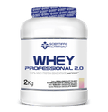 Scientiffic Nutrition Whey Professional 2.0 Lacprodan® Digezyme® 2kg Fresa Chocolate Blanco