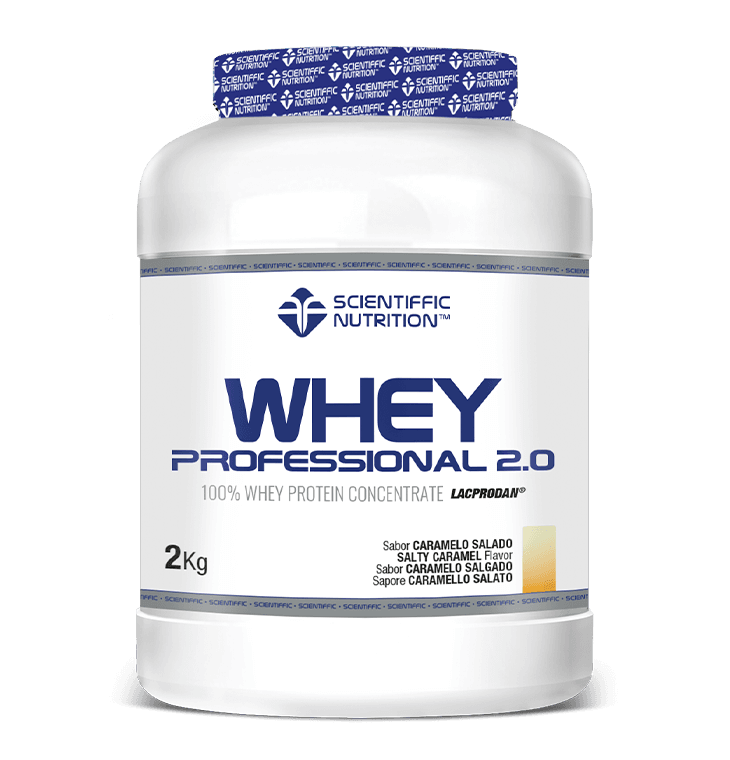 Scientiffic Nutrition Whey Professional 2.0 Lacprodan® Digezyme® 2Kg Caramelo Salado