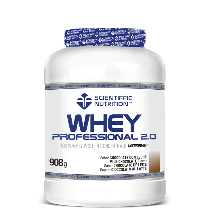 Scientiffic Nutrition Whey Professional 2.0 Lacprodan® Digezyme® 908g Chocolate Leche