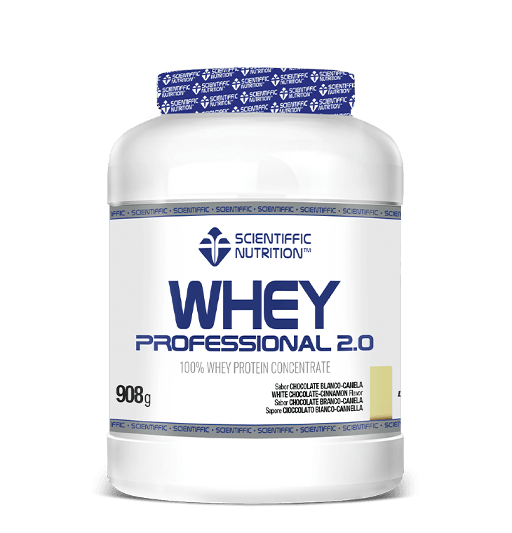 Scientiffic Nutrition Whey Professional 2.0 Lacprodan® Digezyme® 908g Choco Blanco-Canela