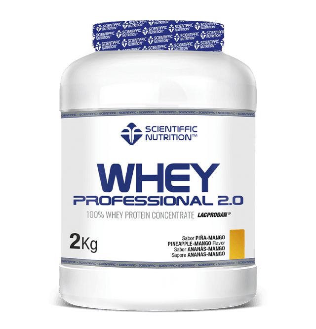 Scientiffic Nutrition Whey Professional 2.0 Lacprodan® Digezyme® 2Kg Piña Mango