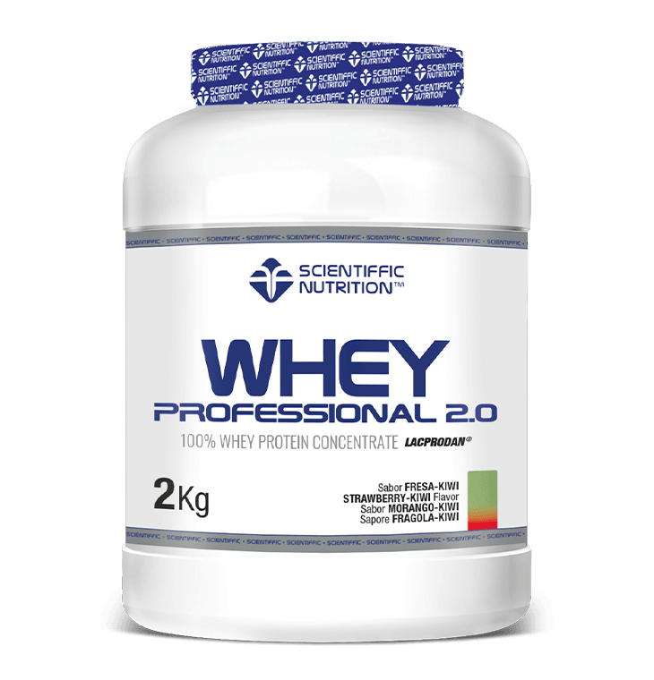 Scientiffic Nutrition Whey Professional 2.0 Lacprodan® Digezyme® 2Kg Fresa Kiwi