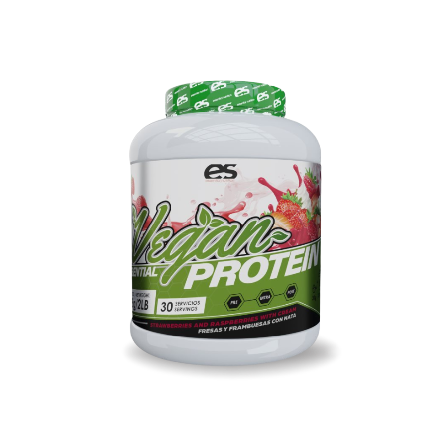 PROTEÍNA VEGANA ESSENTIAL - Fresa Nata