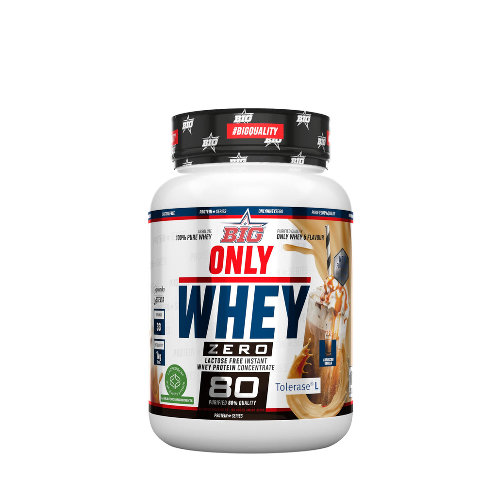 BIG - Proteinas Whey - Proteina en Polvo para Desarrollo de Masa Muscular y Recuperación - Materia Prima Premium - Whey Protein Sin Lactosa, Sin Azúcar, Sin Grumos (2Kg, Cacaolat)