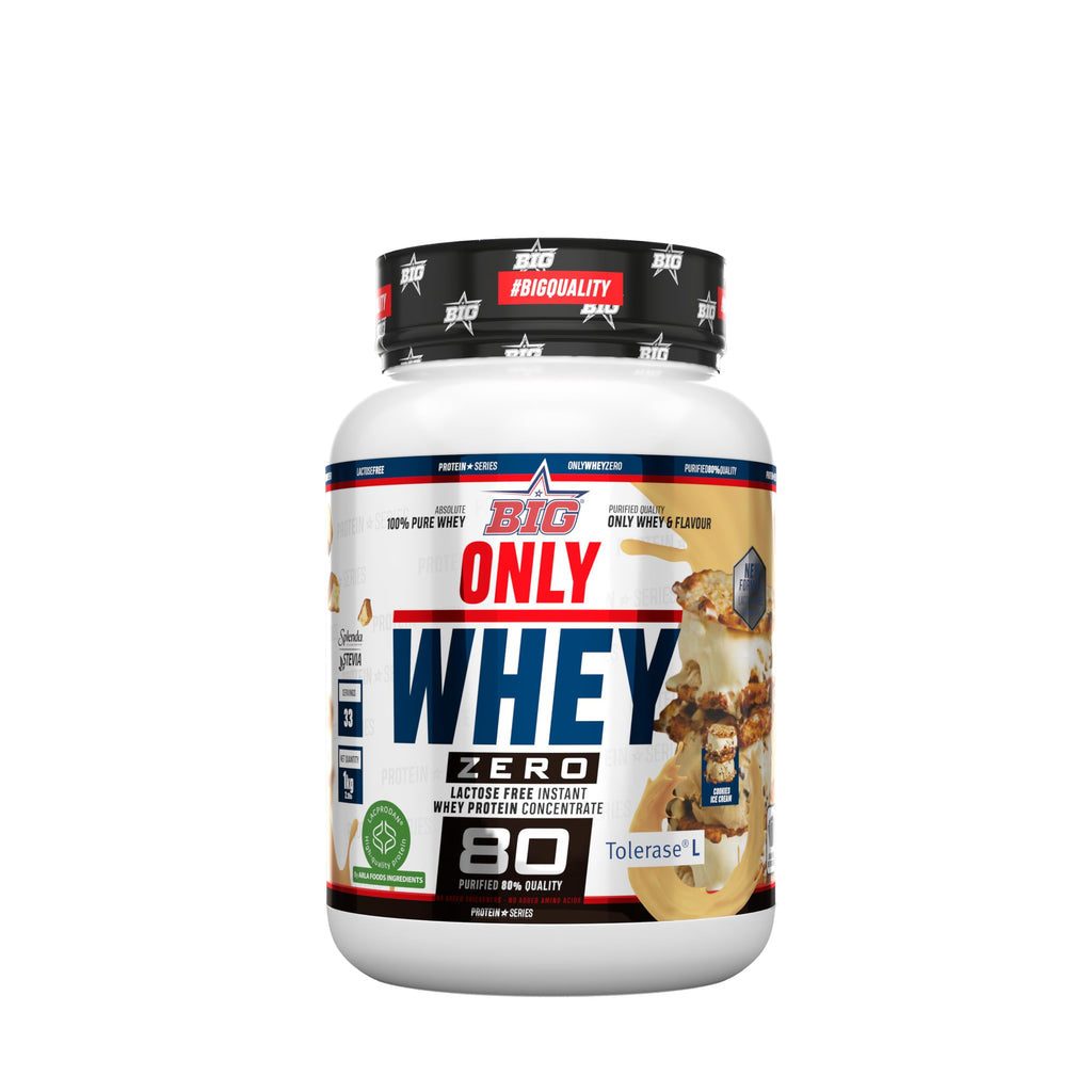 BIG - Proteinas Whey - Proteina en Polvo para Desarrollo de Masa Muscular y Recuperación - Materia Prima Premium - Whey Protein Sin Lactosa, Sin Azúcar, Sin Grumos (2Kg, Cacaolat)
