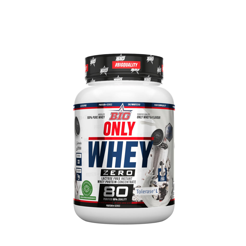 BIG - Proteinas Whey - Proteina en Polvo para Desarrollo de Masa Muscular y Recuperación - Materia Prima Premium - Whey Protein Sin Lactosa, Sin Azúcar, Sin Grumos (2Kg, Cacaolat)