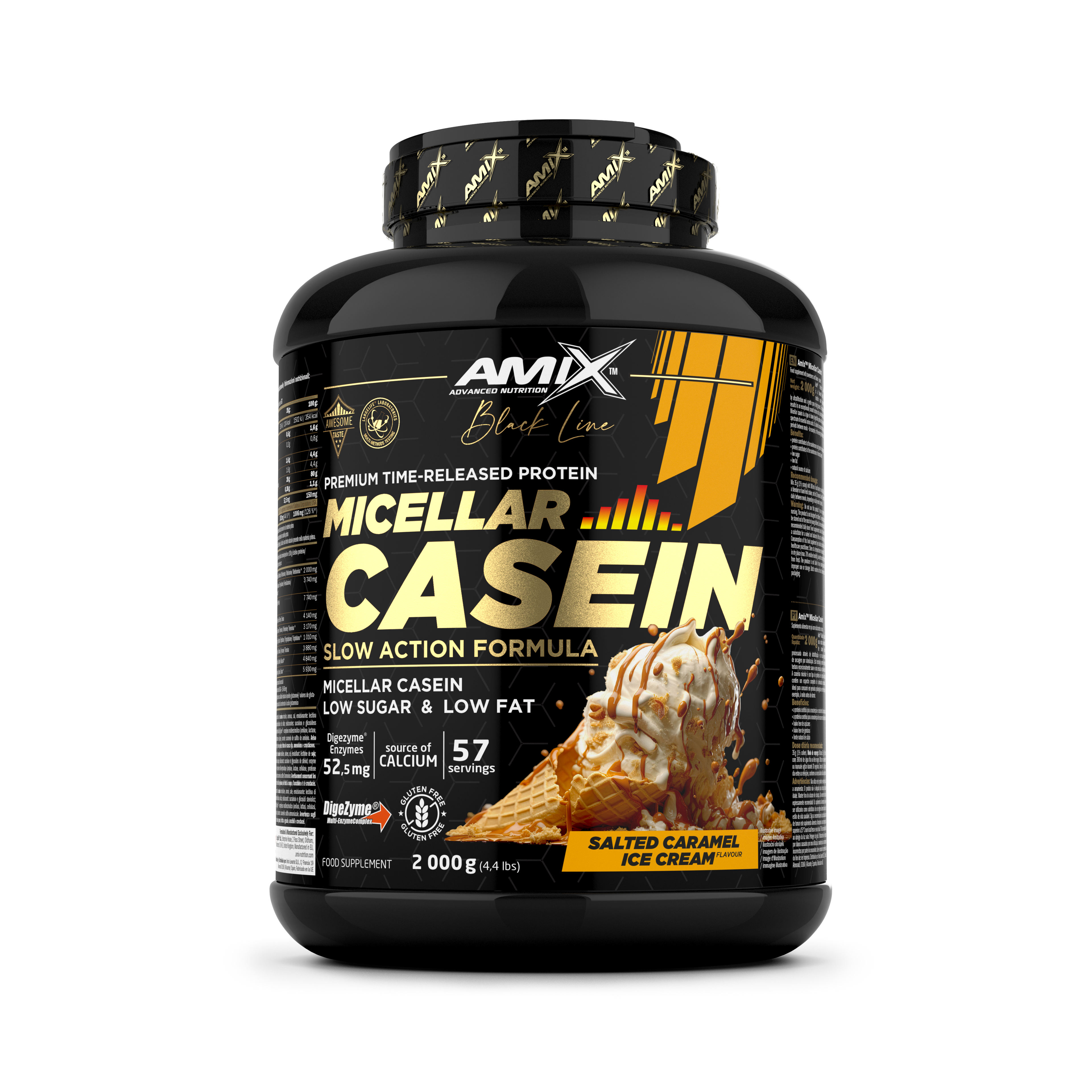 BLACK MICELLAR CASEIN 2 KG Vainilla