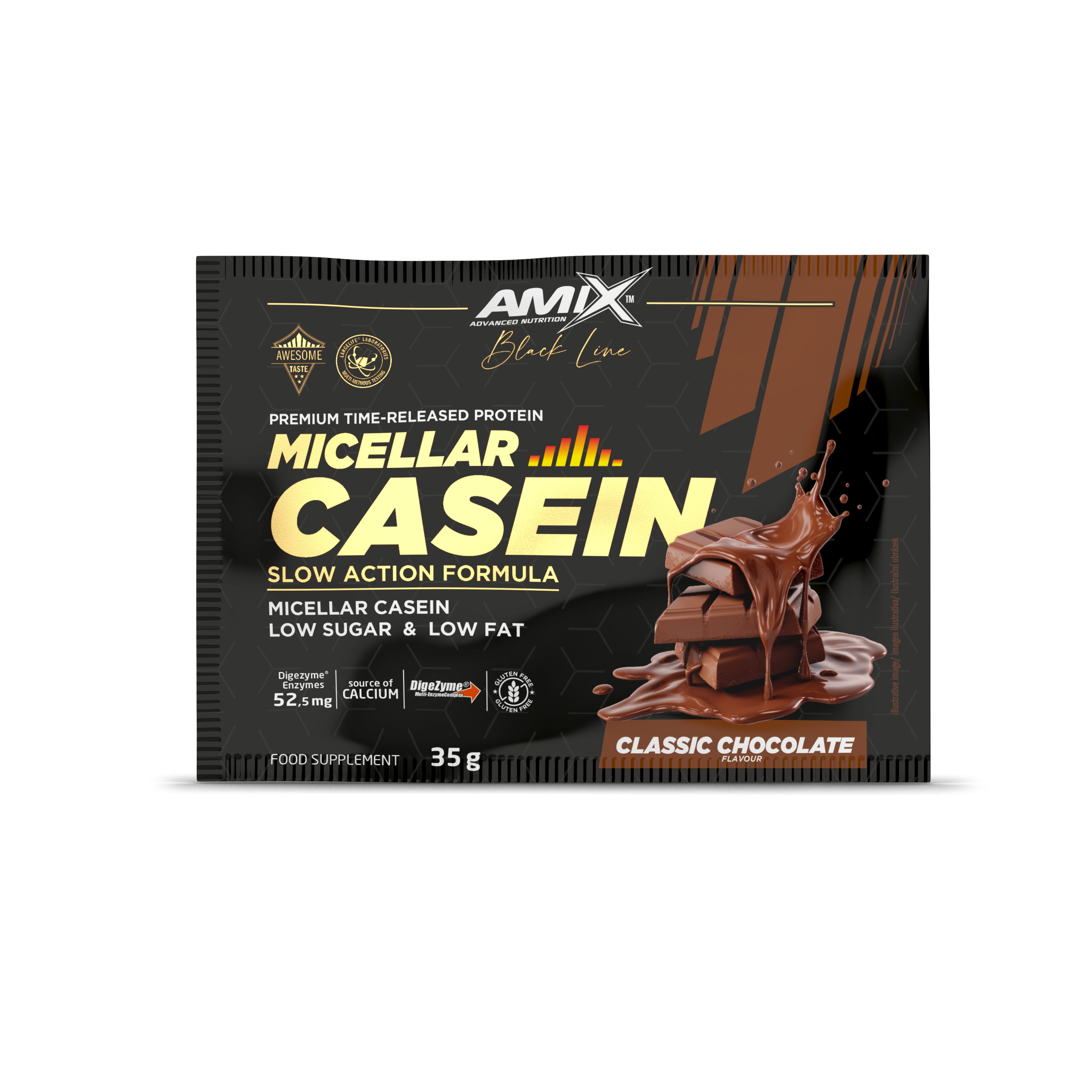 UNIDOSIS BLACK MICELLAR CASEIN 35 GR Chocolate