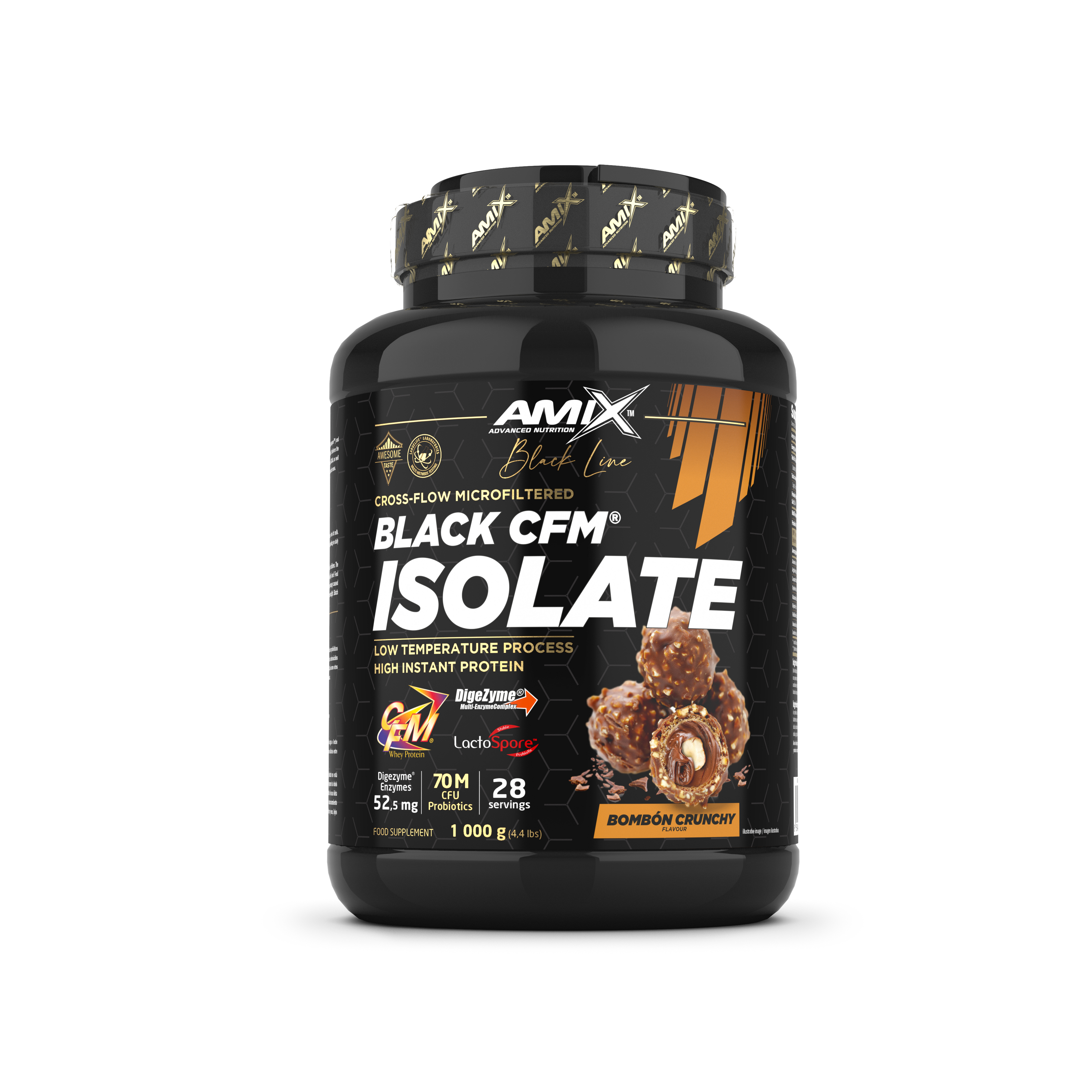 BLACK CFM ISOLATE 1 KG CafÃ© helado