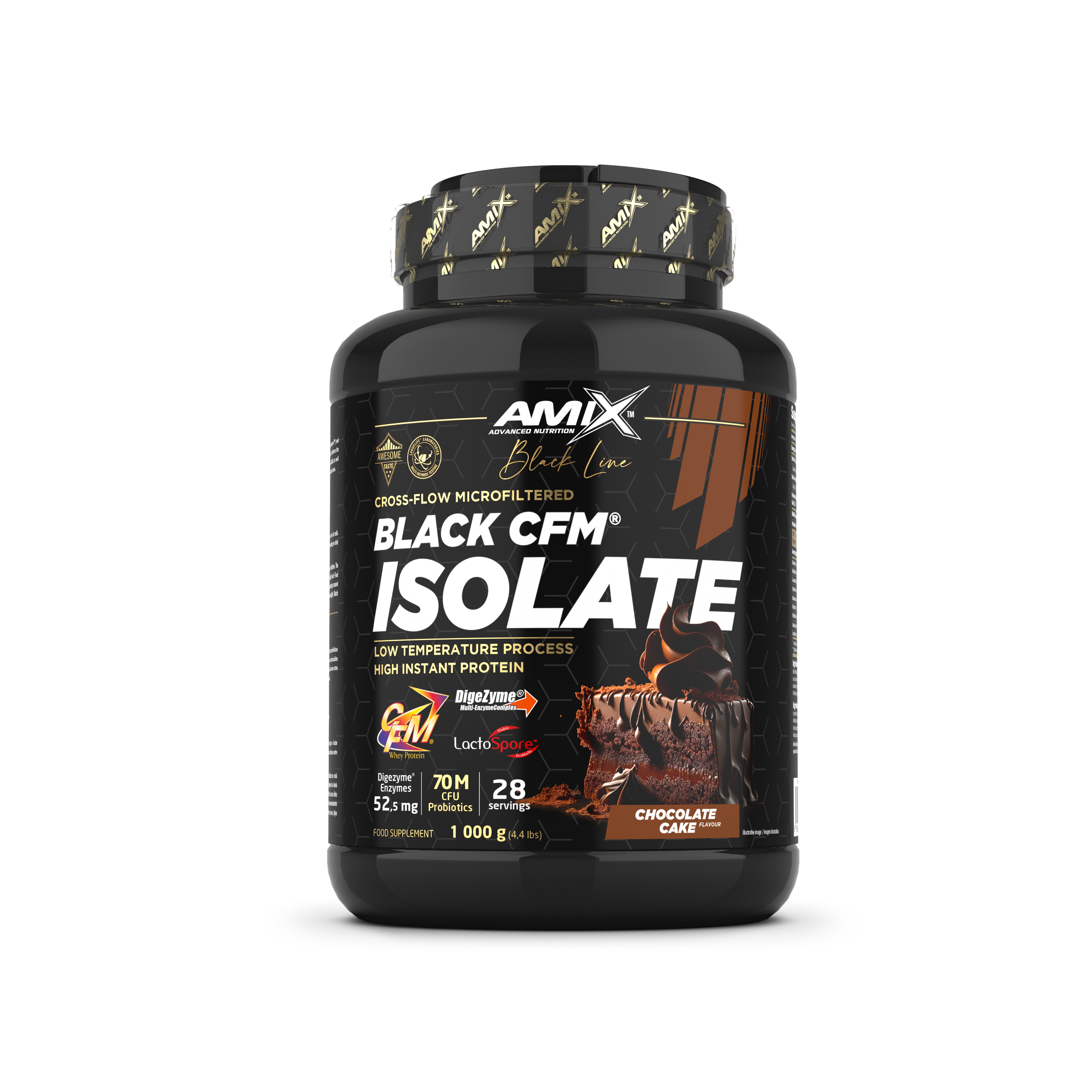 BLACK CFM ISOLATE 1 KG CafÃ© helado