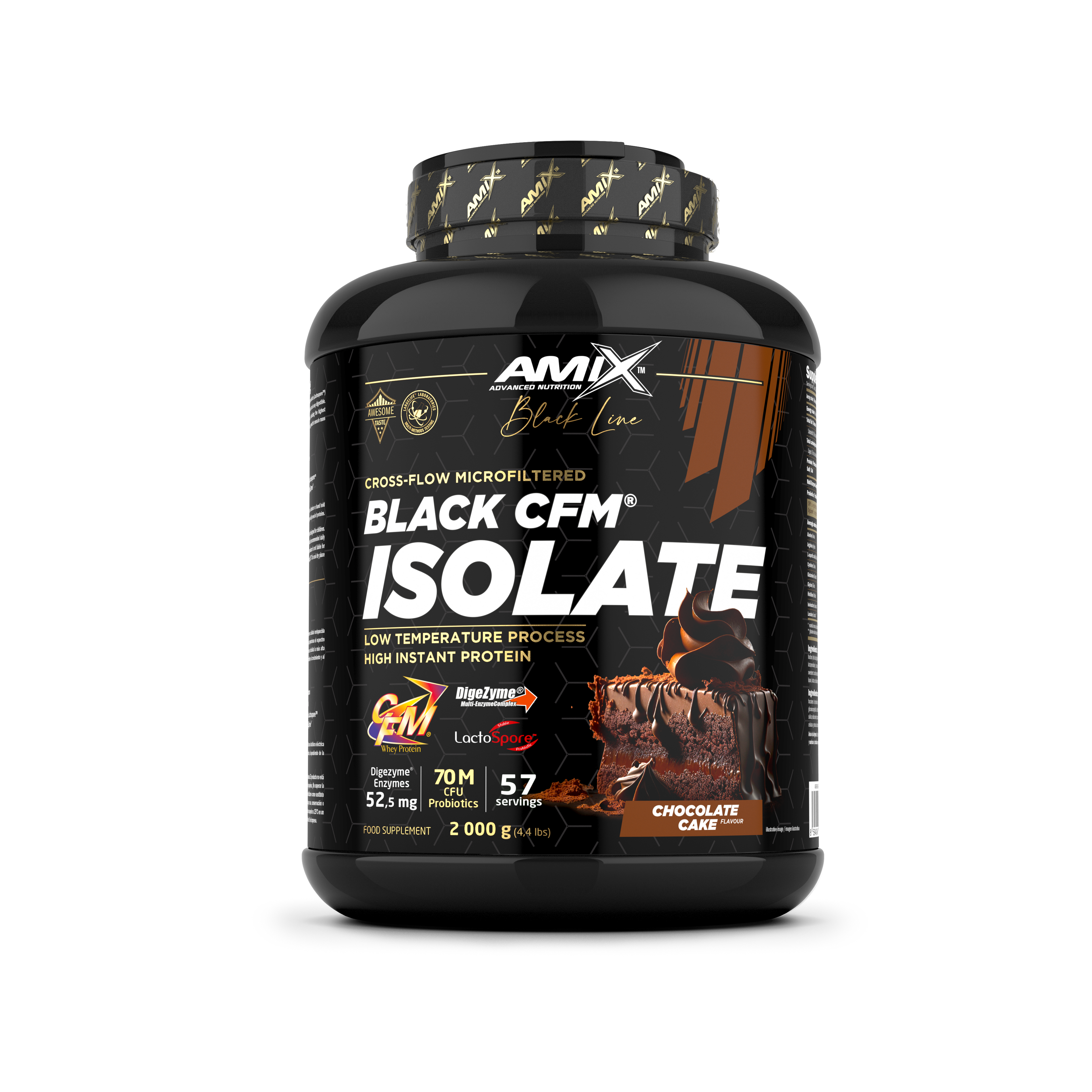 BLACK CFM ISOLATE 1 KG CafÃ© helado