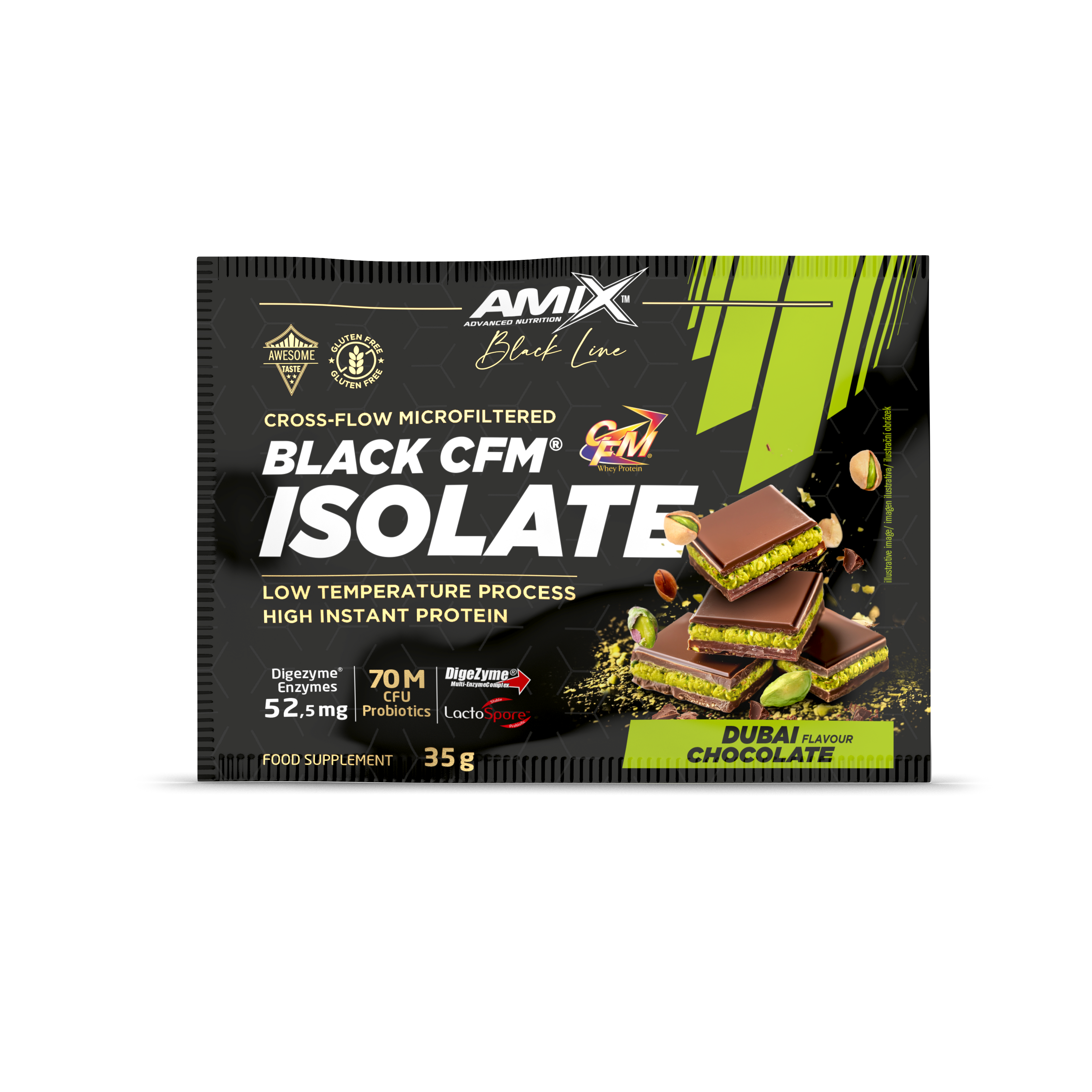 UNIDOSIS BLACK CFM ISOLATE 35 GR Coco