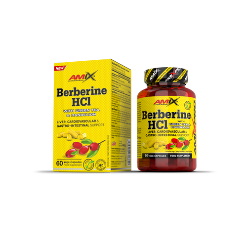 BERBERINE HCI WITH GREEN TEA&DANDELION 60 CAPS