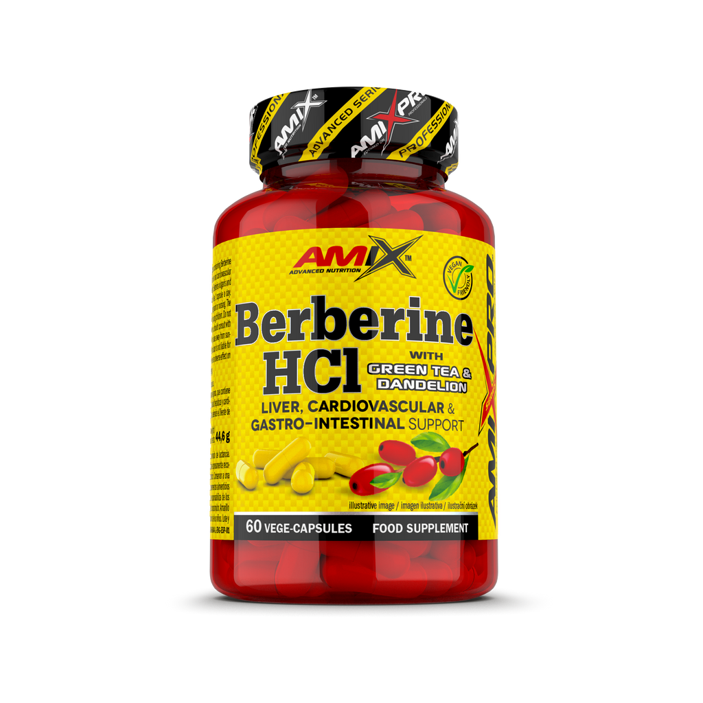 BERBERINE HCI WITH GREEN TEA&DANDELION 60 CAPS
