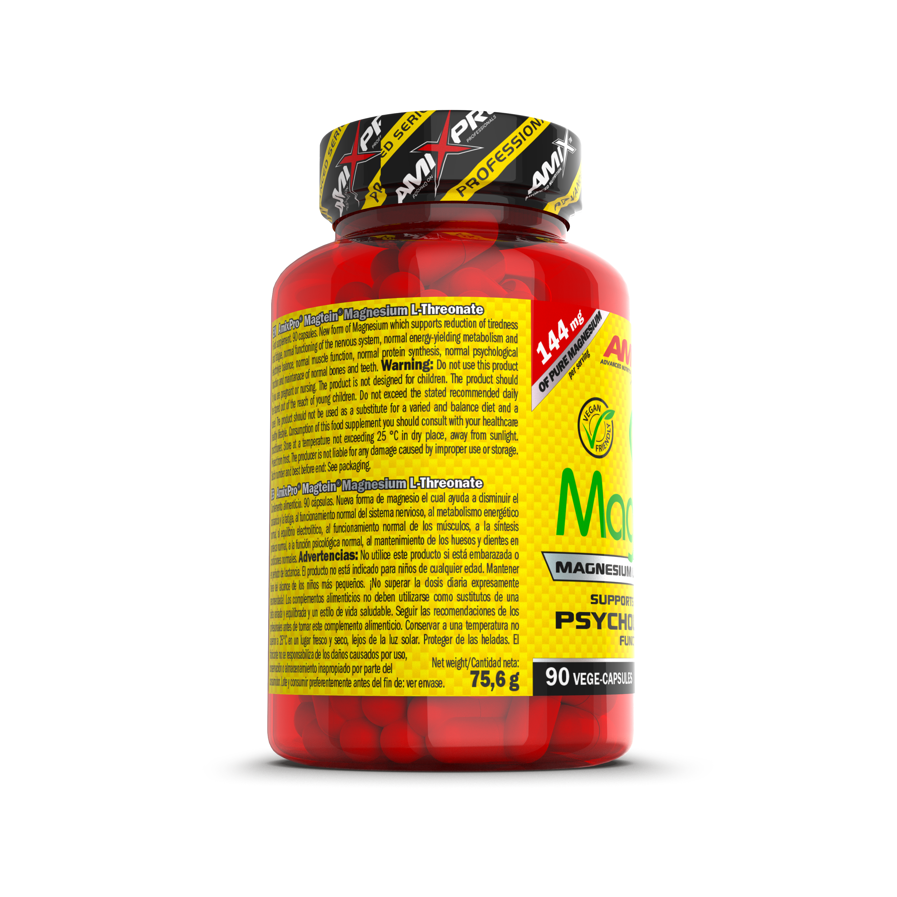 MAGTEINÂ® MAGNESIUM L-THREONATE 90 VCAPS