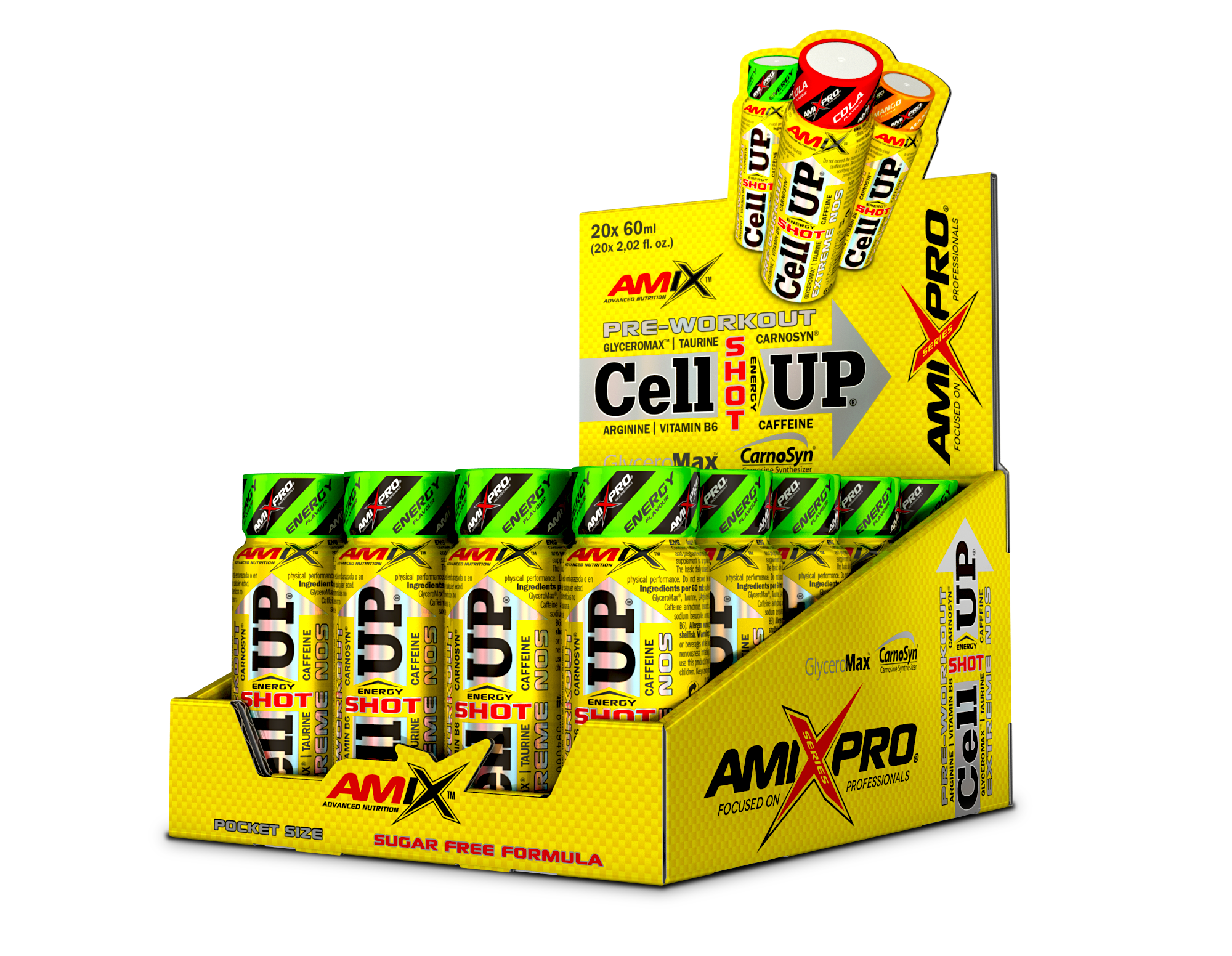 CELLUP SHOT 20*60 ML Cola