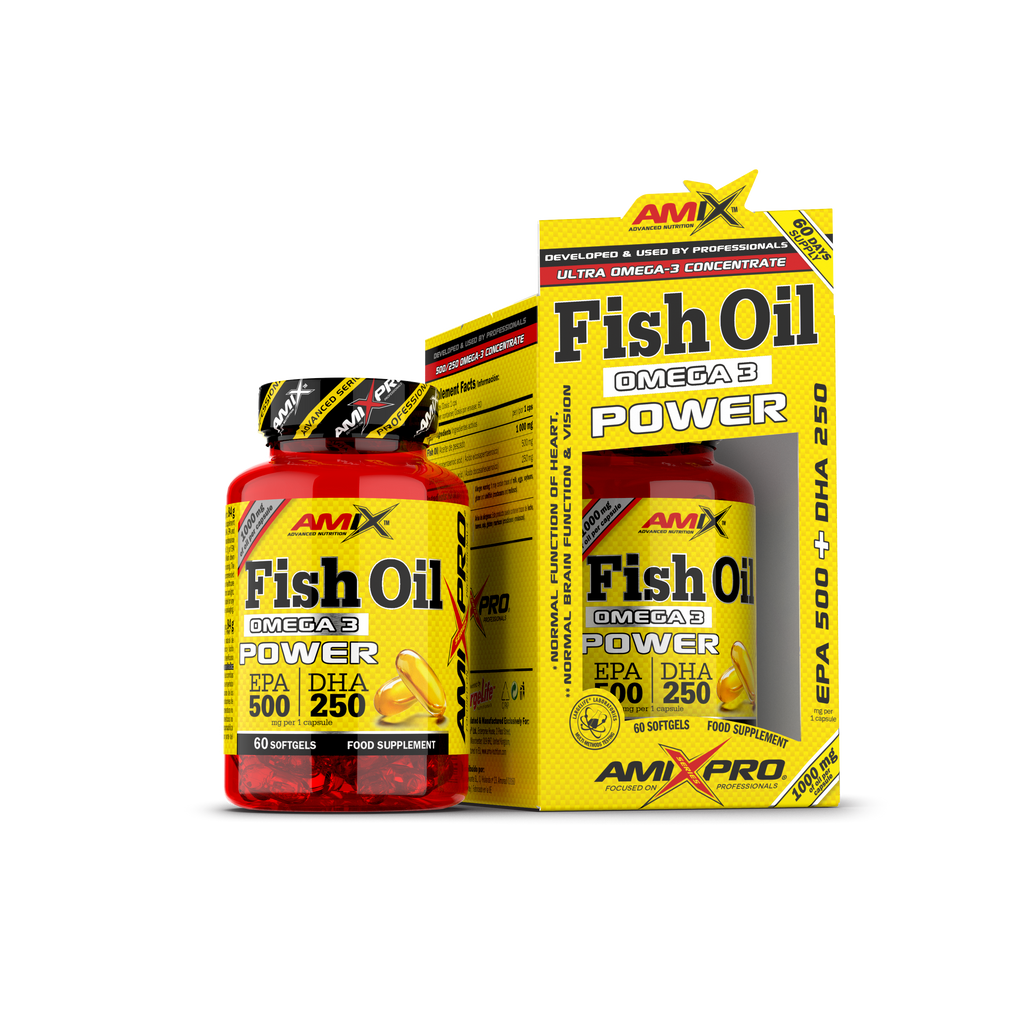 FISH OIL OMEGA 3 POWER 60 CAPS