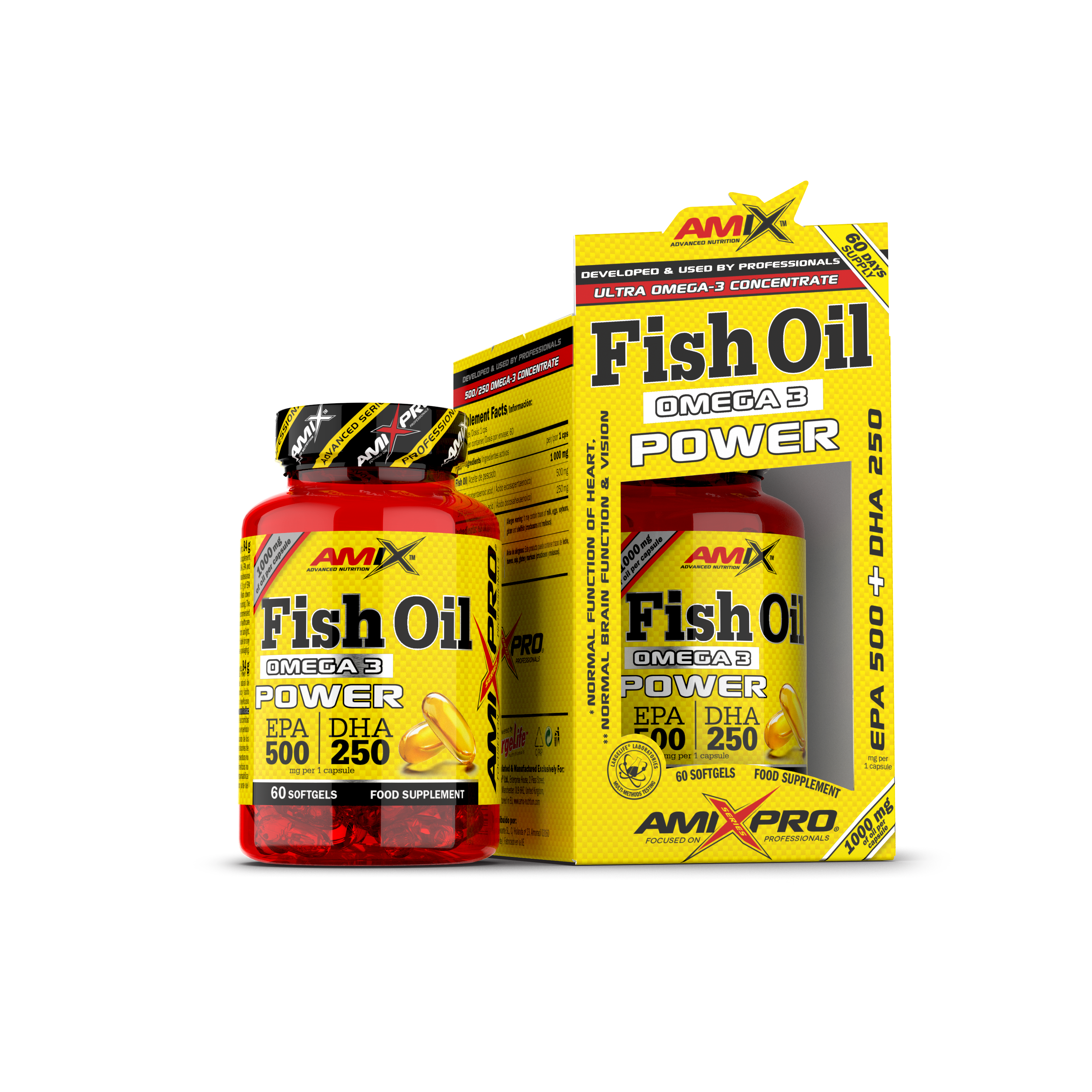 FISH OIL OMEGA 3 POWER 60 CAPS