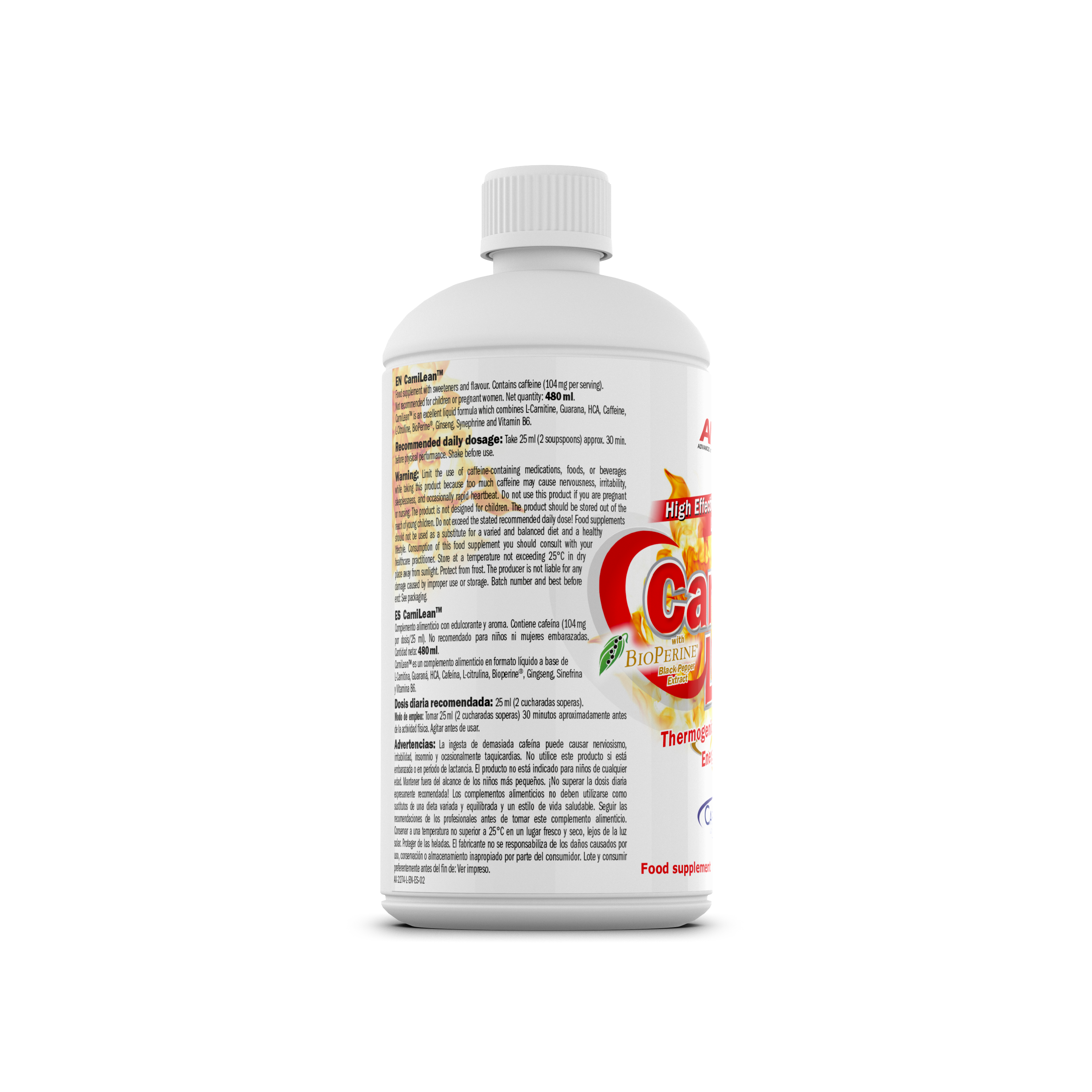 CARNILEAN BURNER 480 ML LimÃ³n