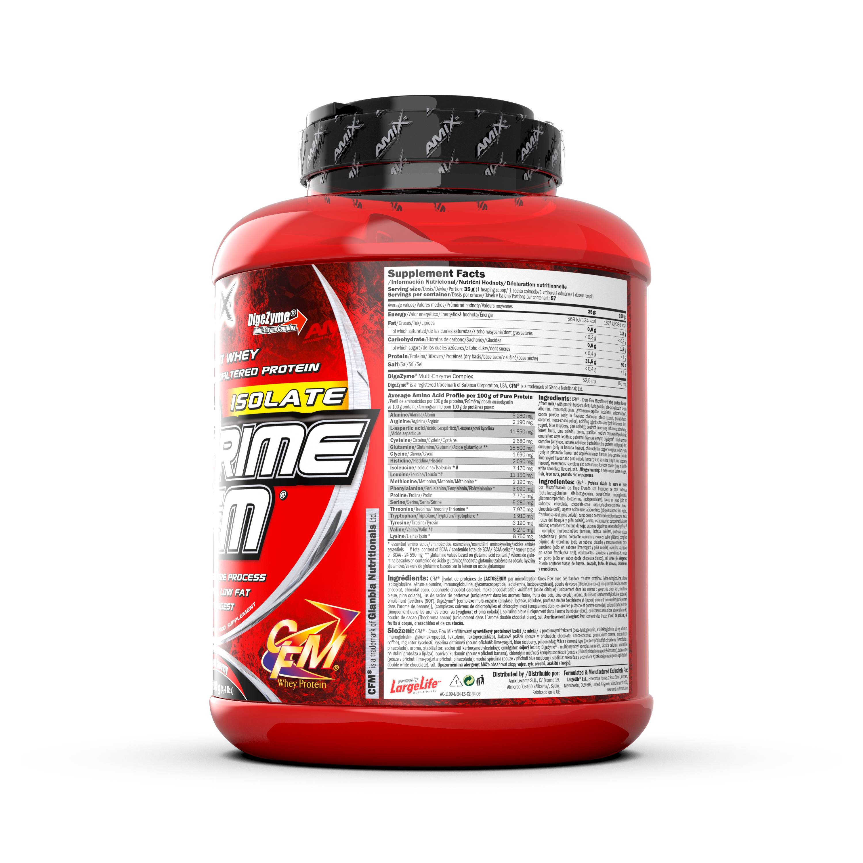 ISOPRIME CFM ISOLATE 2 KG Chocolate