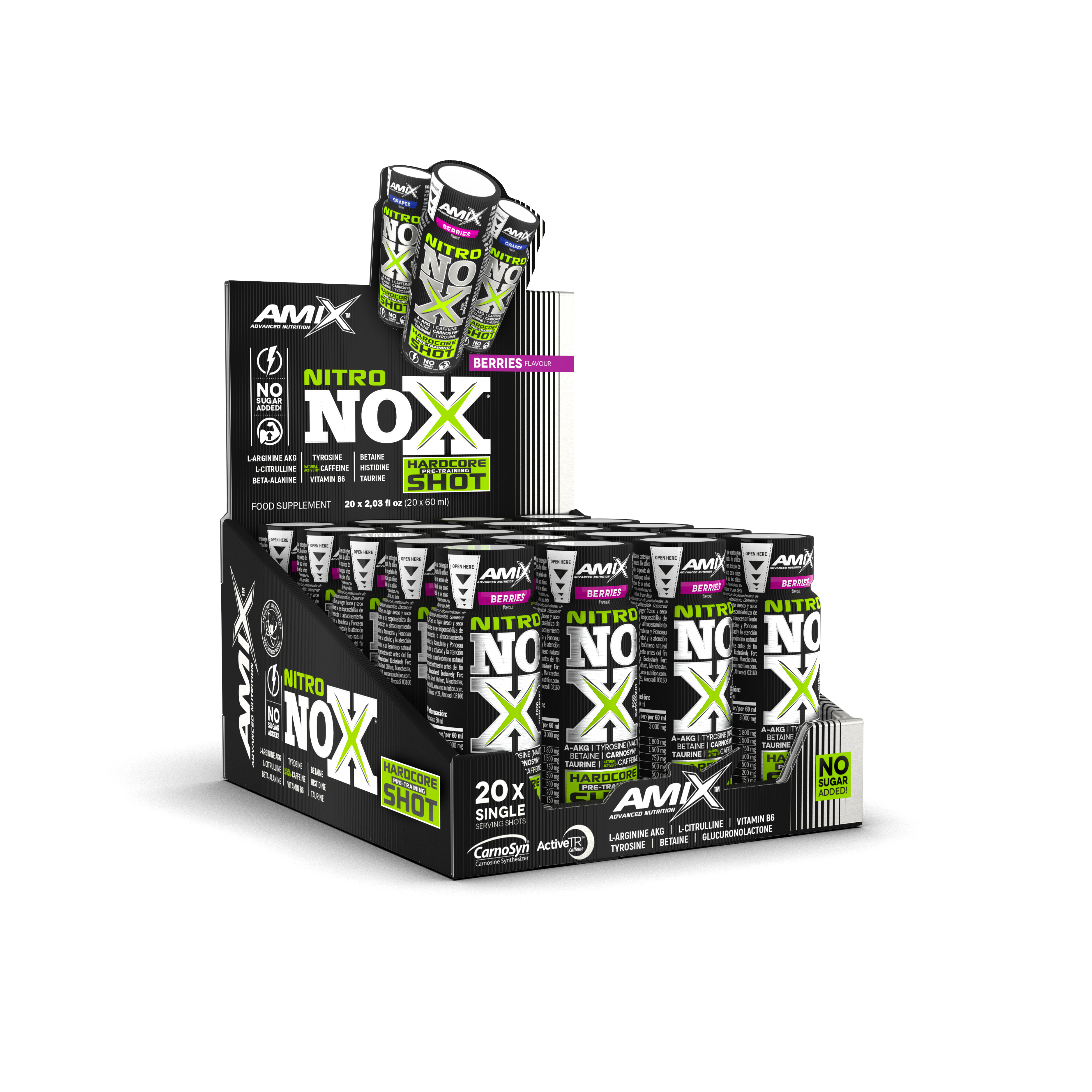 NITRONOX SHOT 20*60 ML Uva