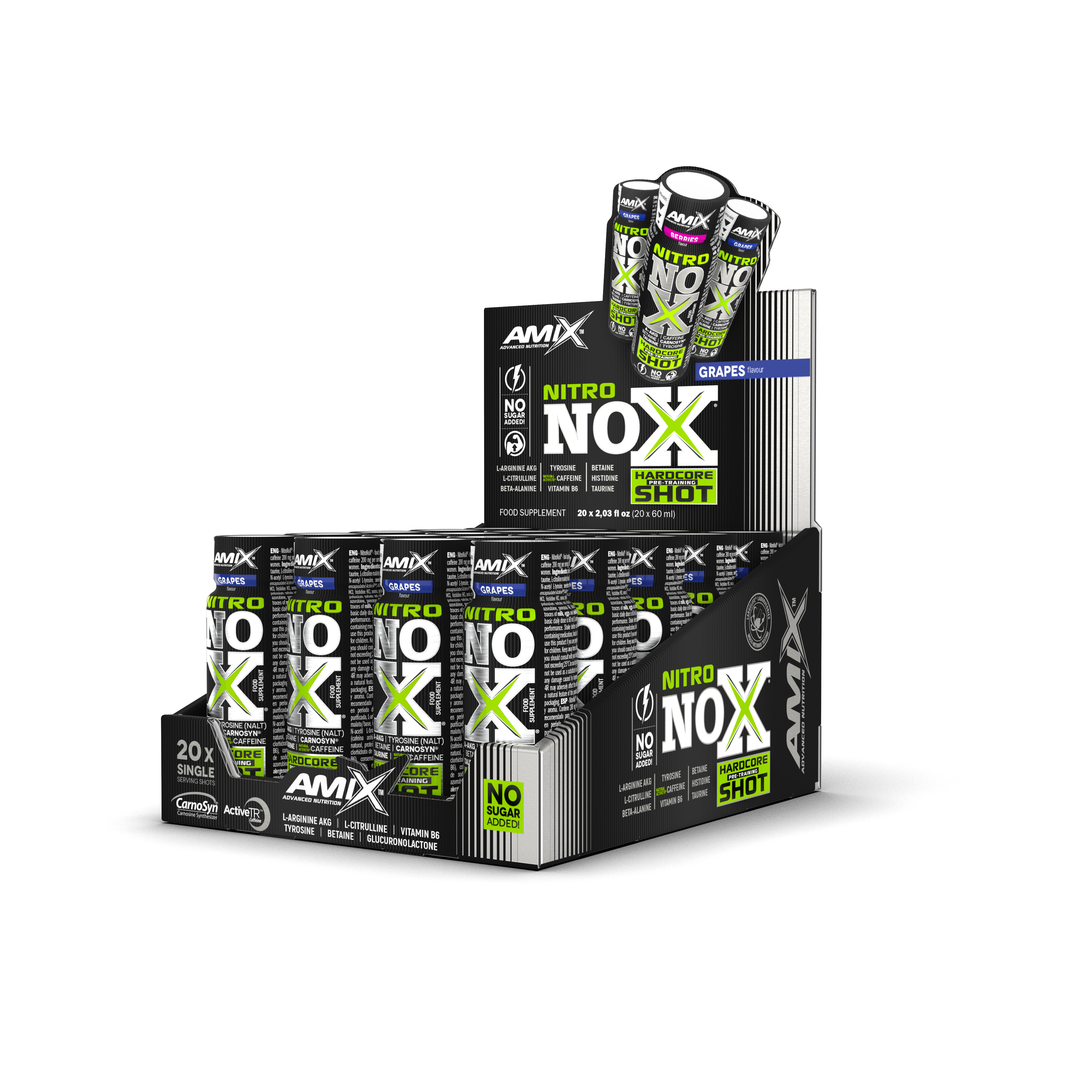 NITRONOX SHOT 20*60 ML Uva