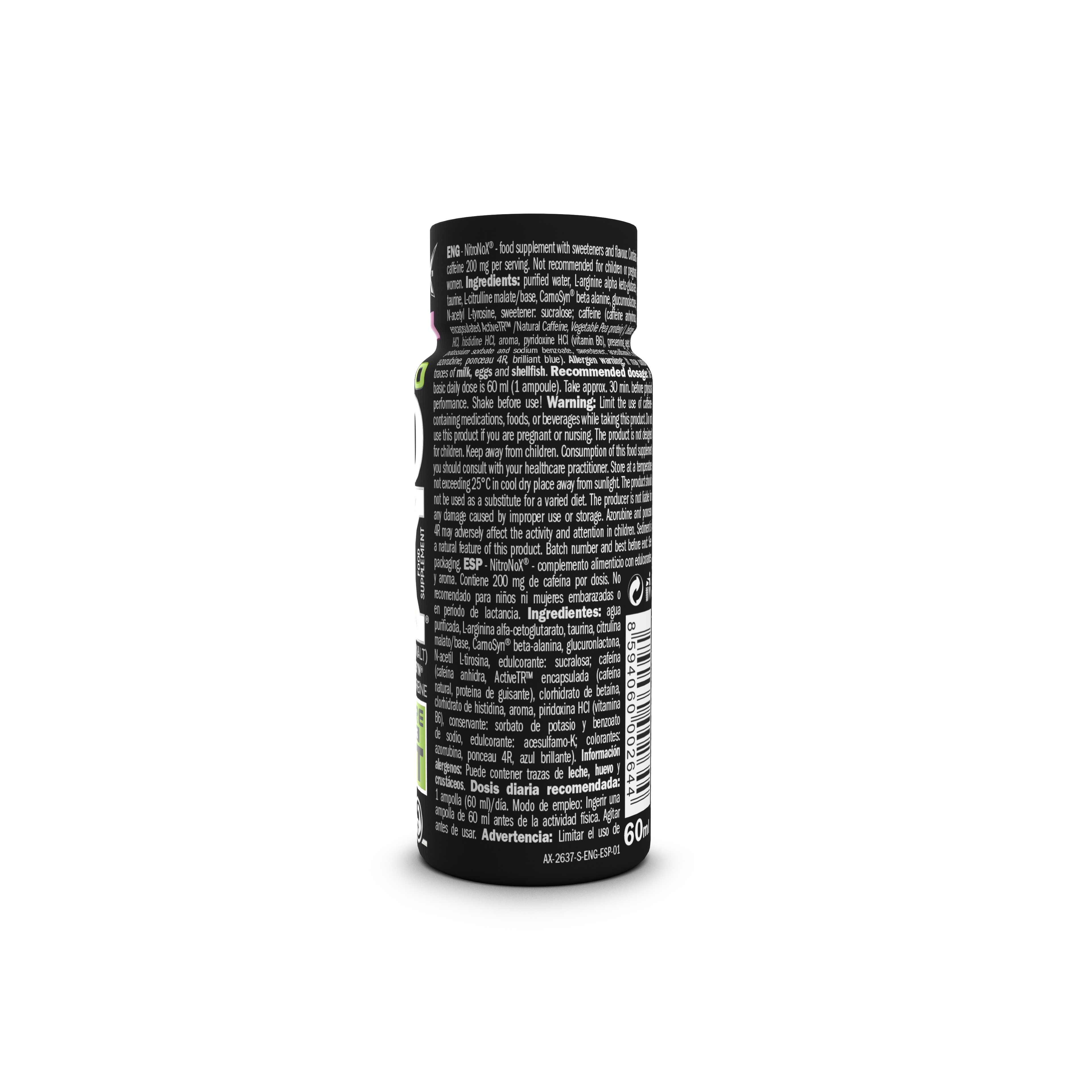 NITRONOX SHOT 20*60 ML Uva
