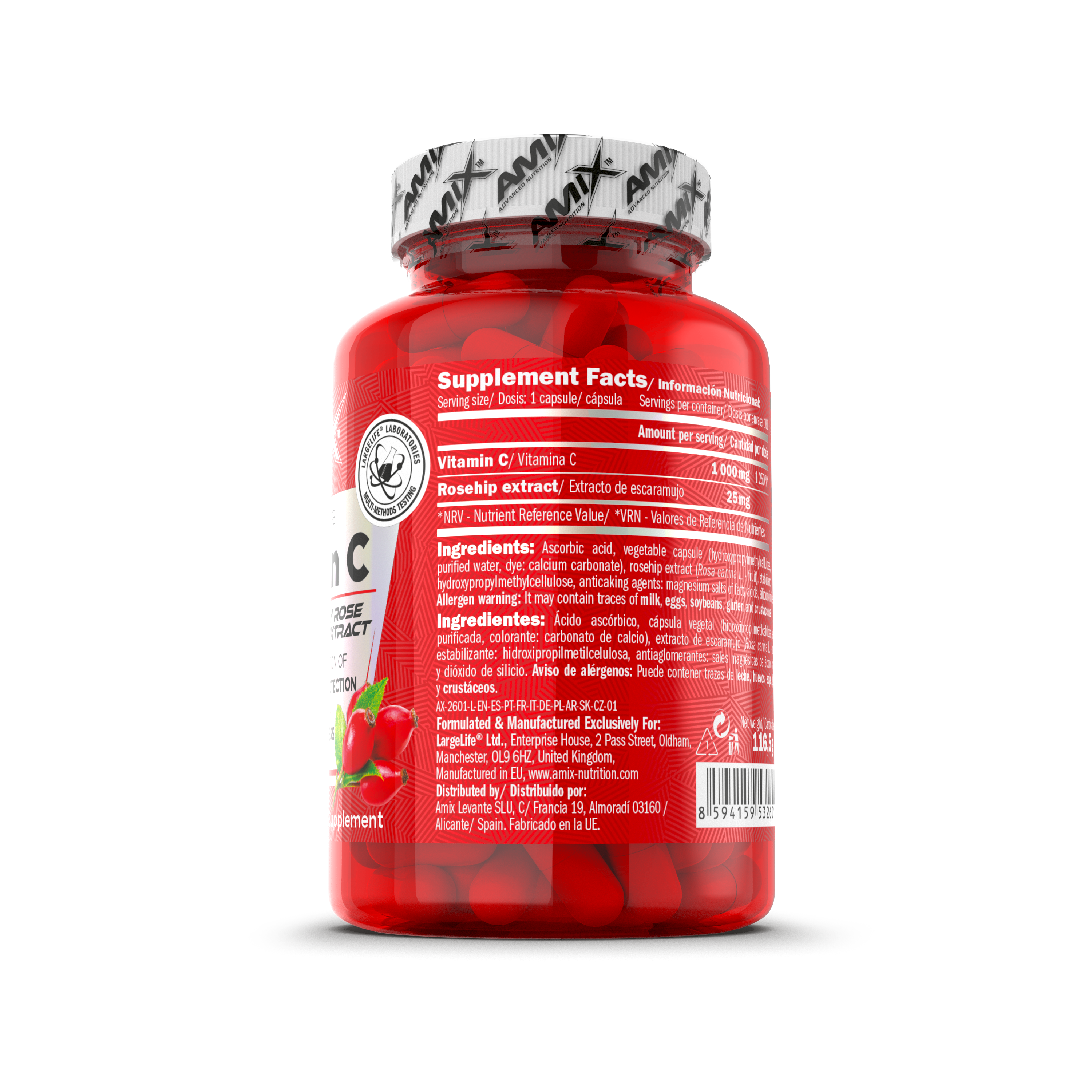 VITAMINA C 1000 MG 100 CAPS