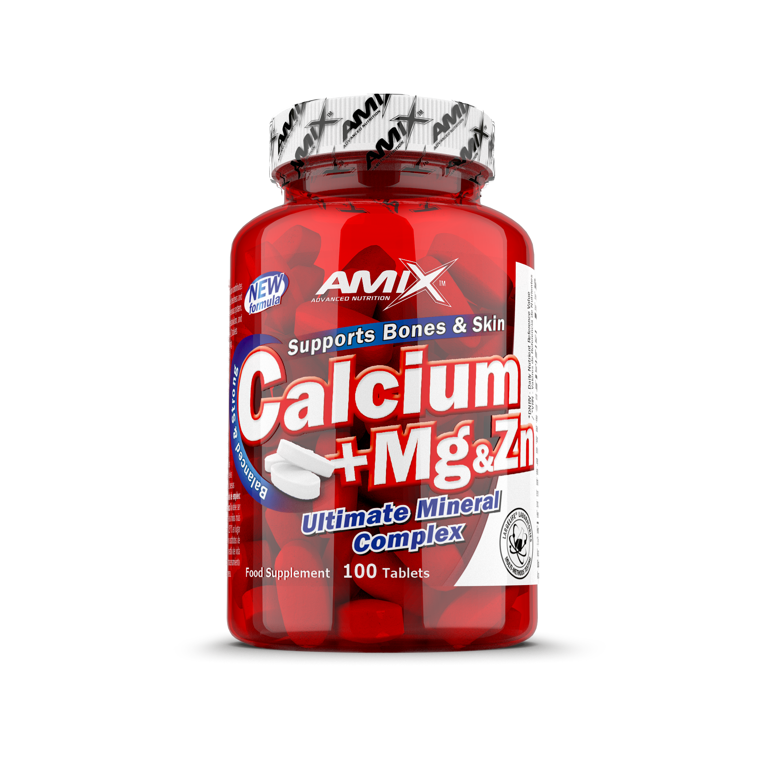 CALCIUM+MAGNESIUM&ZINK 100 TBL