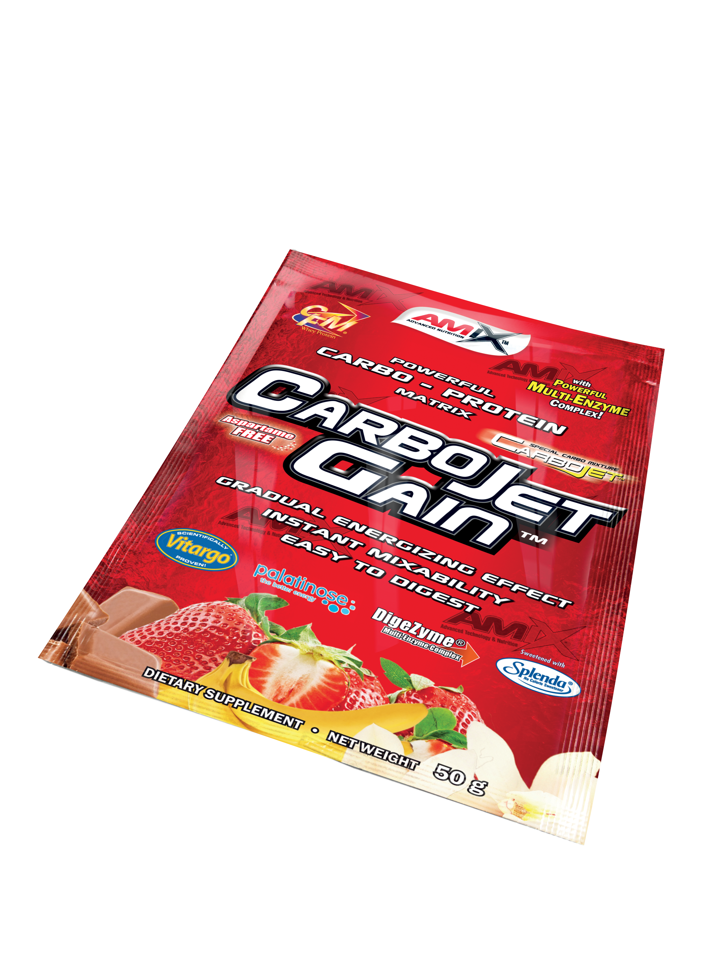 UNIDOSIS CARBOJET GAIN 50 GR Platano