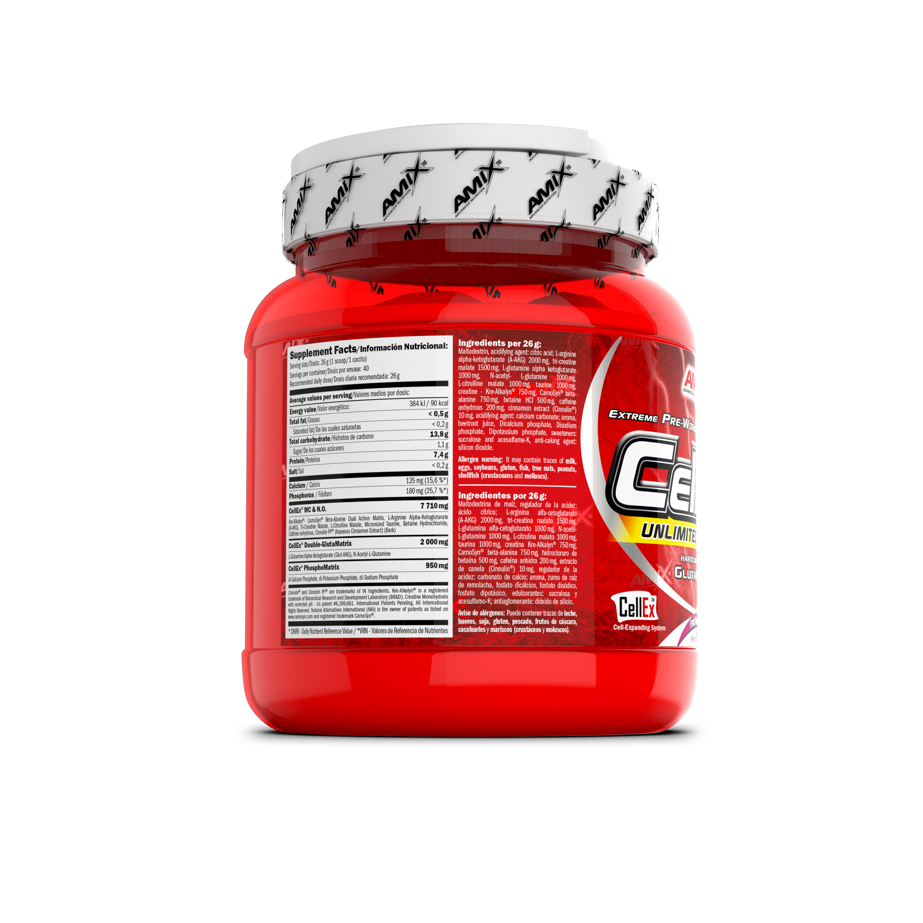 CELLEX UNLIMITED POWDER 520 GR
