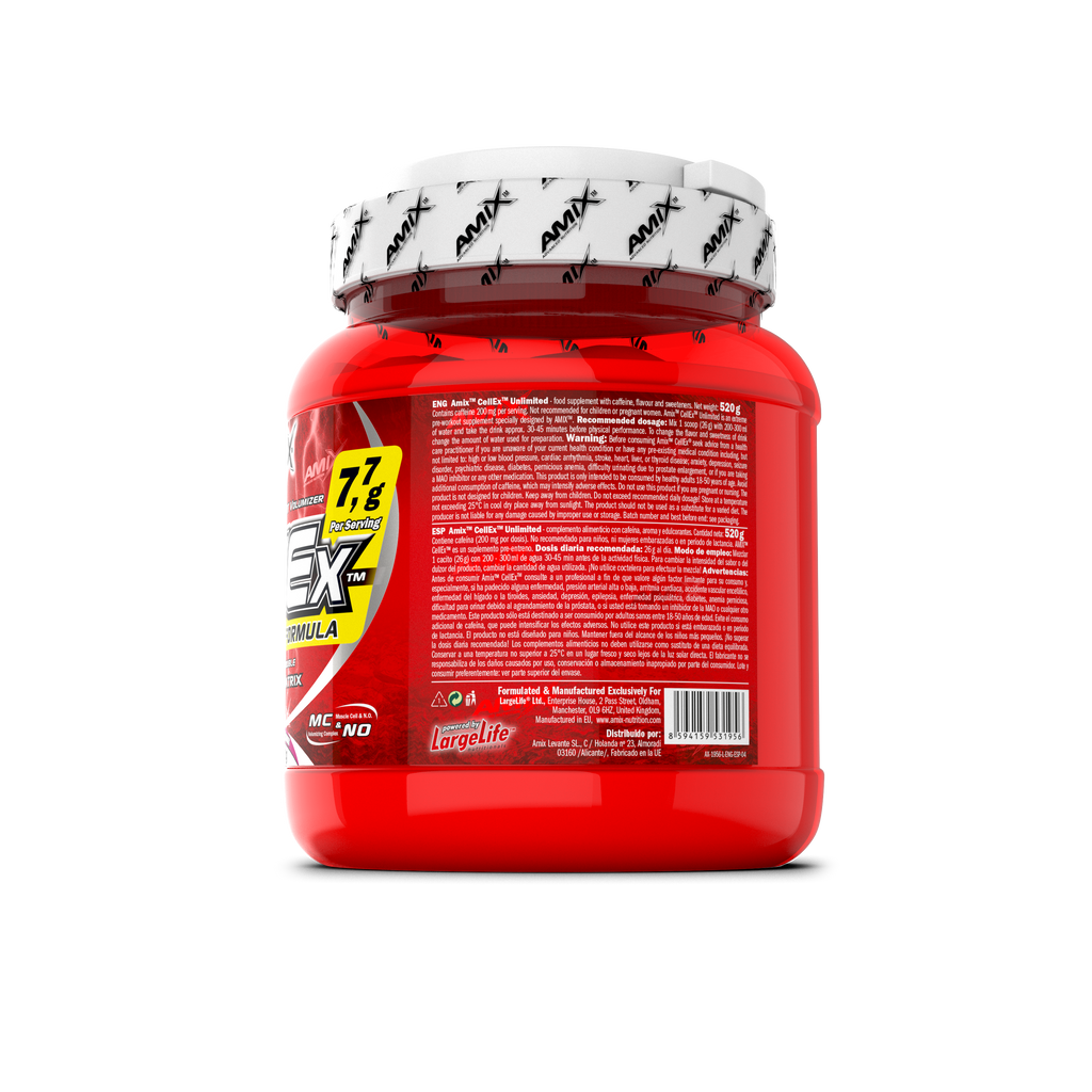 CELLEX UNLIMITED POWDER 520 GR