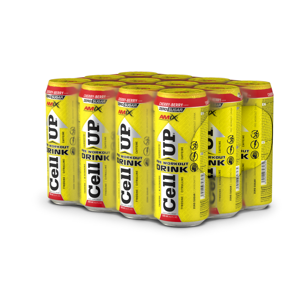 CellUPÂ® FUNCTIONAL DRINK 12*500 ML Cereza
