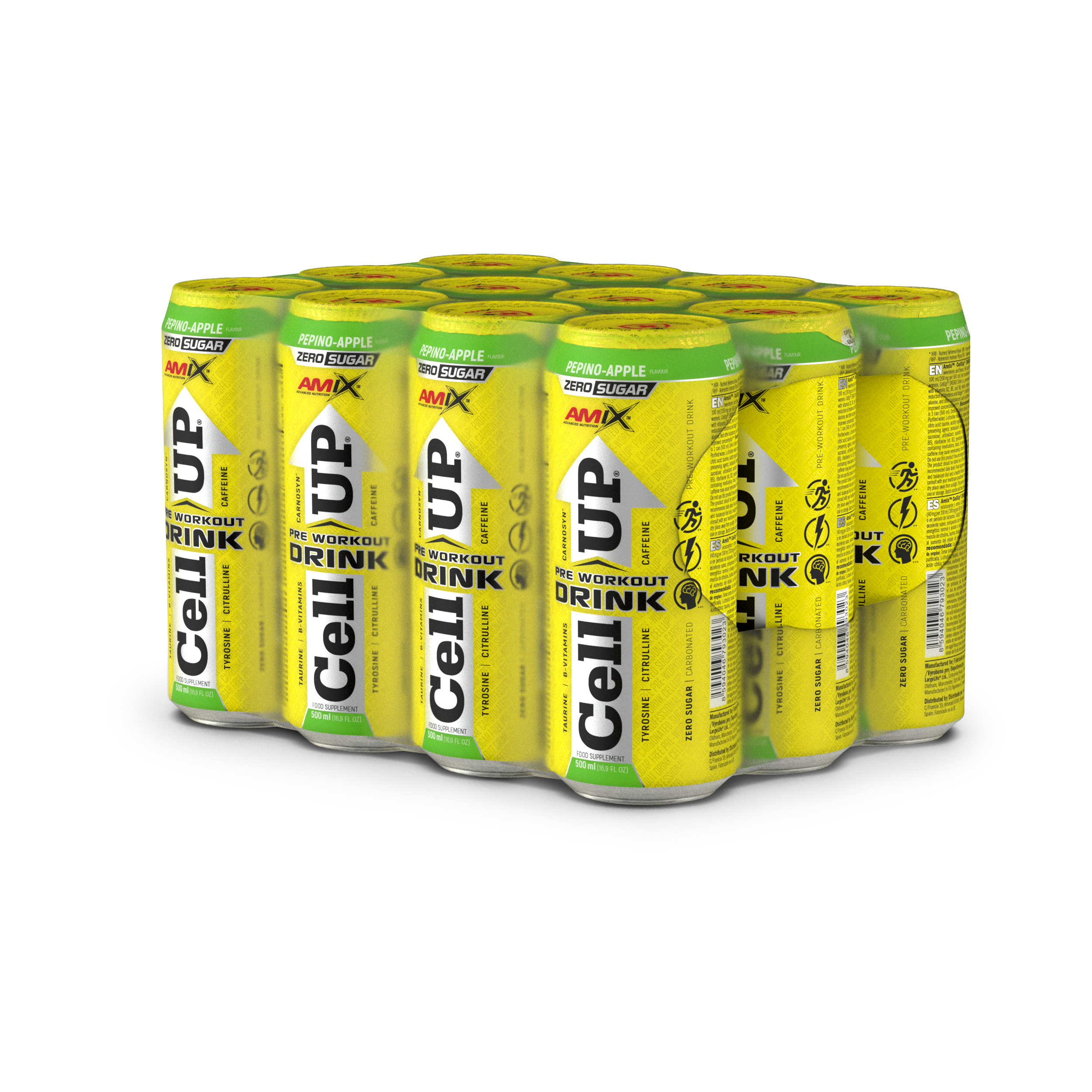 CellUPÂ® FUNCTIONAL DRINK 12*500 ML Cereza