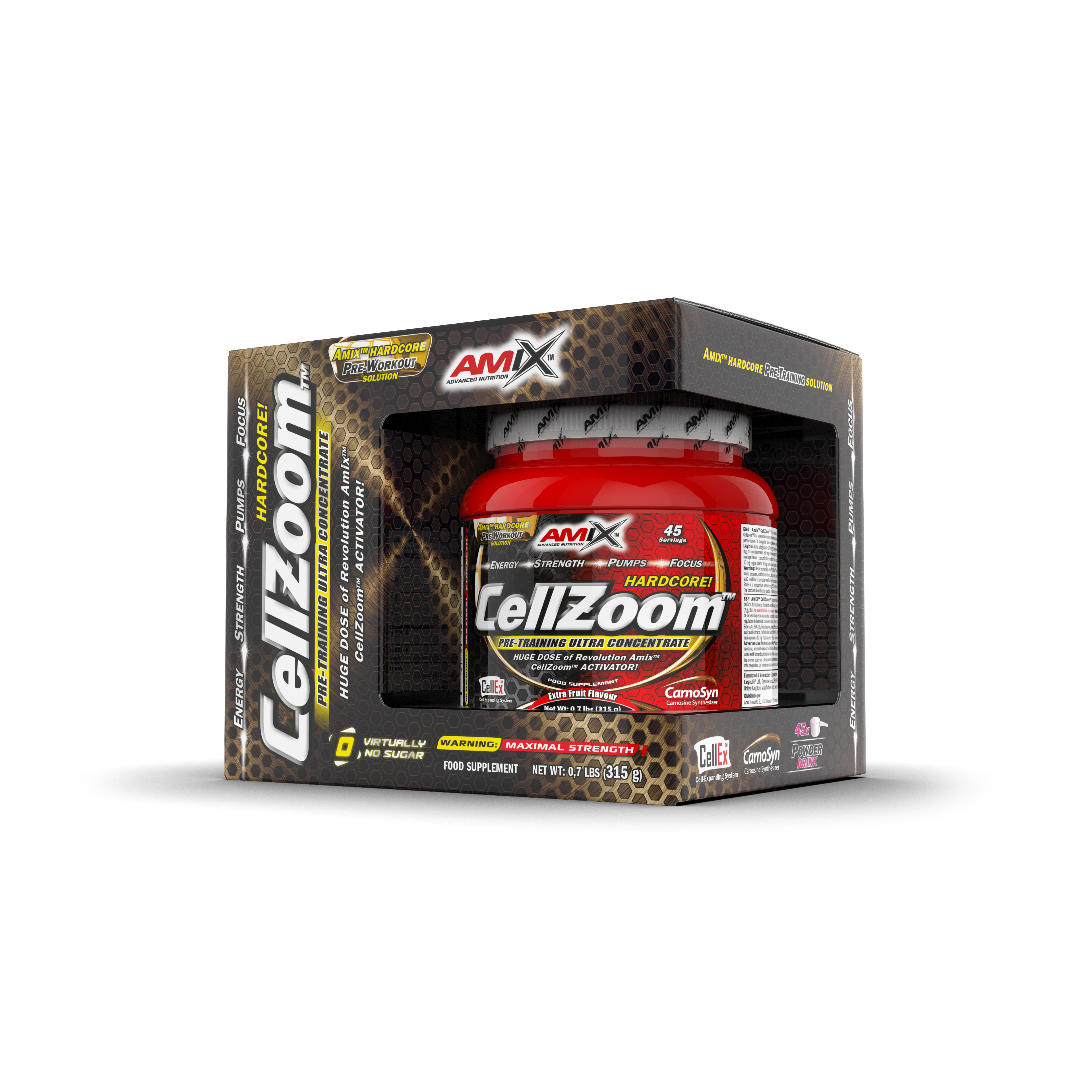 CELLZOOM 315 GR Azul frambuesa