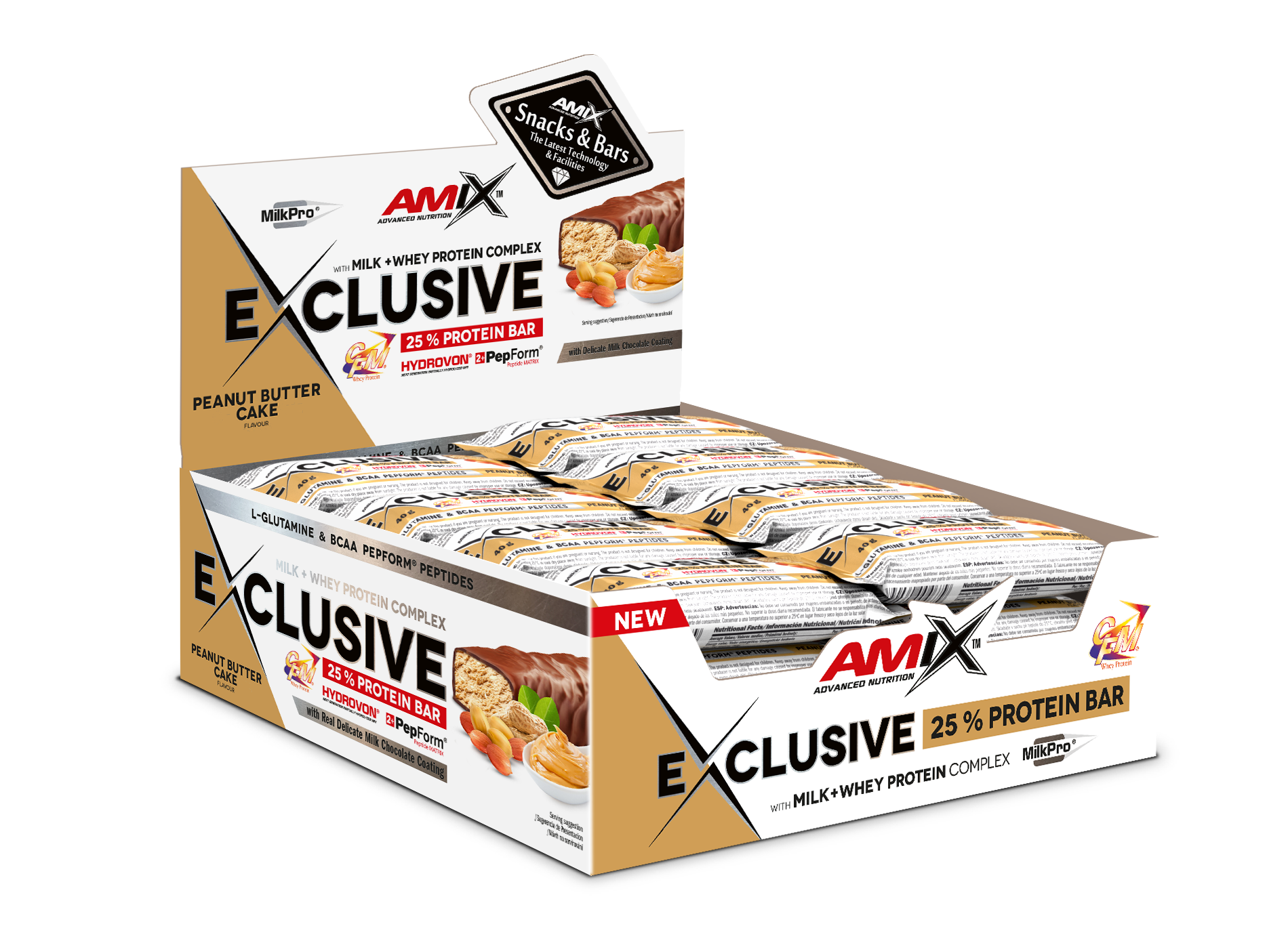 EXCLUSIVE PROTEIN BAR 24*40 GR Doble-chocolate