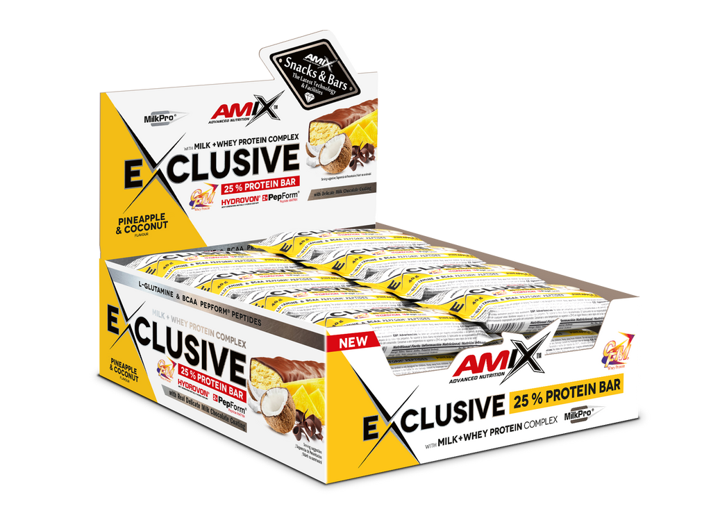 EXCLUSIVE PROTEIN BAR 24*40 GR Doble-chocolate