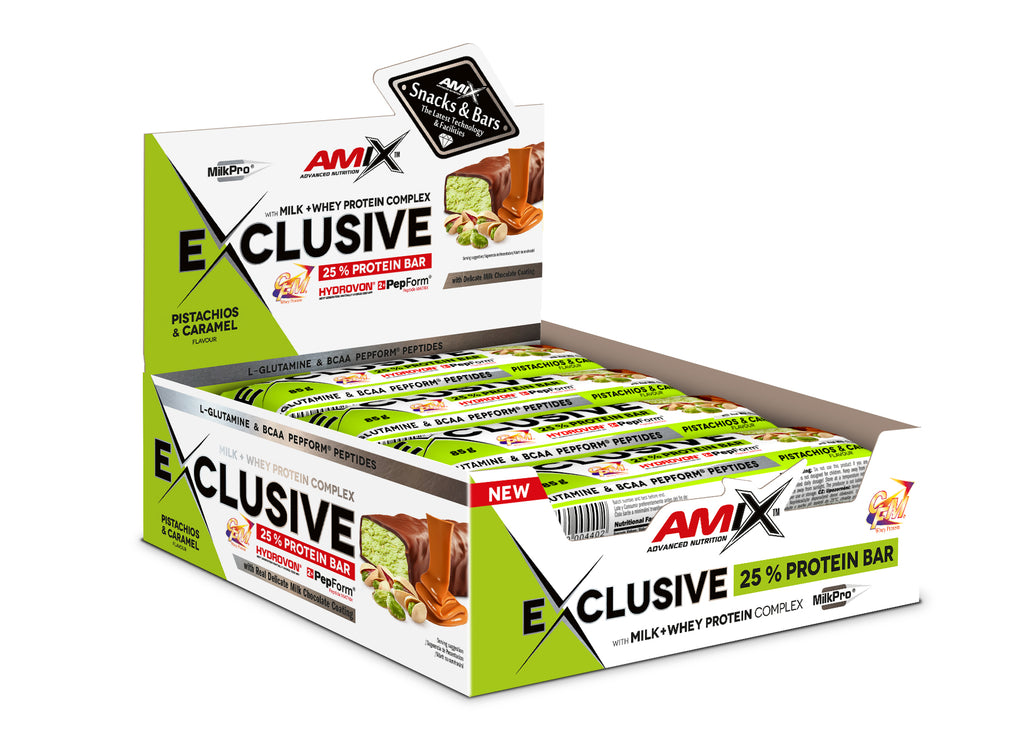 EXCLUSIVE PROTEIN BAR 12*85 GR Platano-chocolate